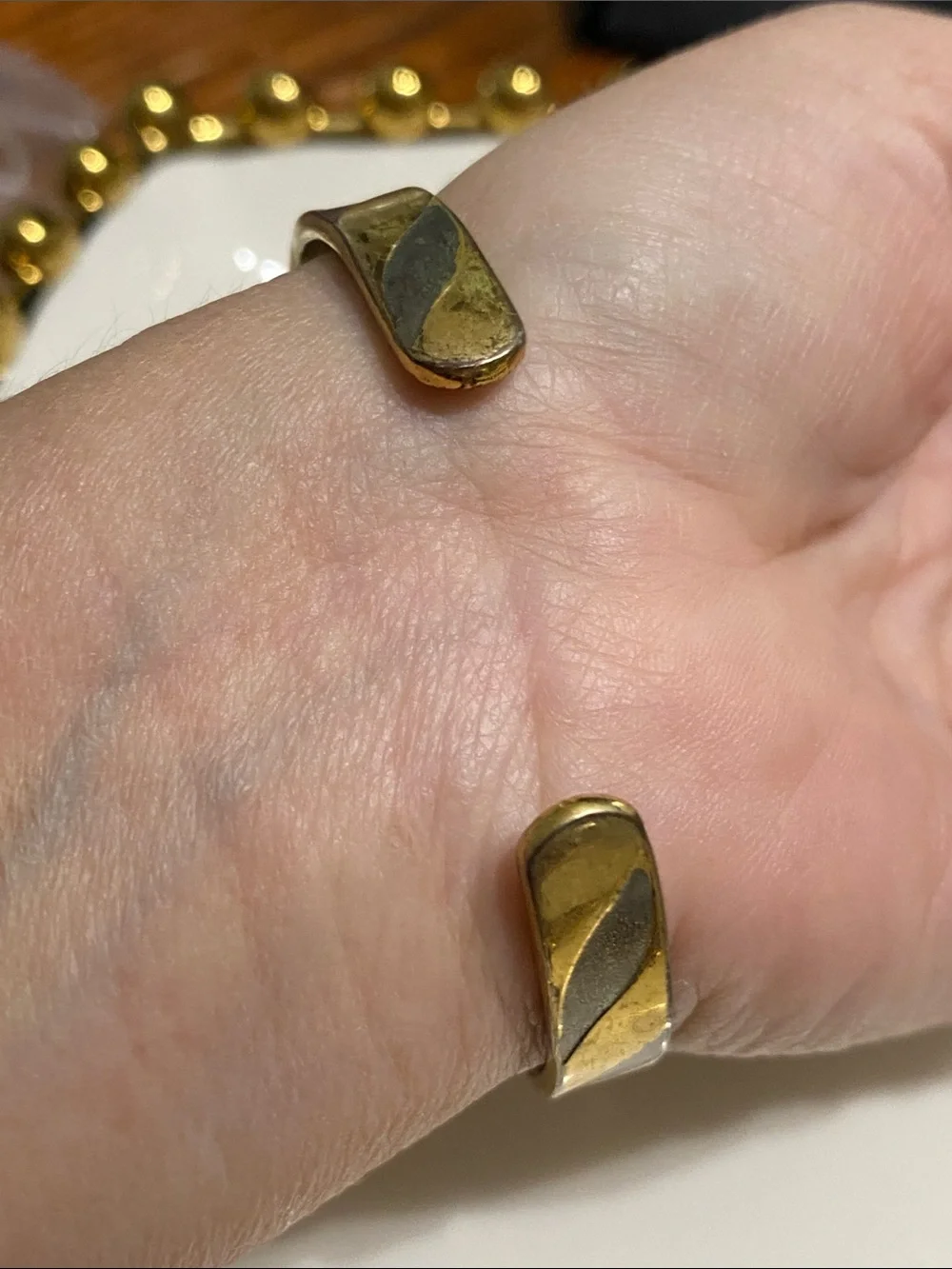 N/A gold cuff